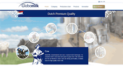 Desktop Screenshot of globemilk.com